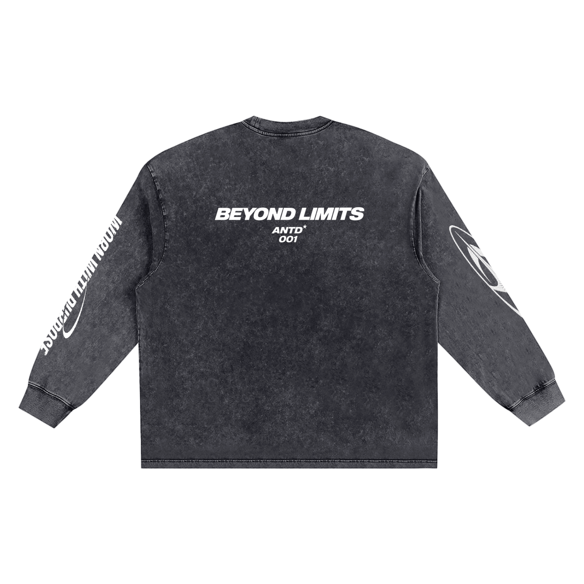 Snow Washed Frayed Edge T-Shirt