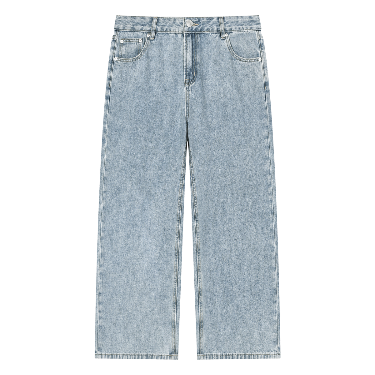 Unisex Straight Leg Jeans