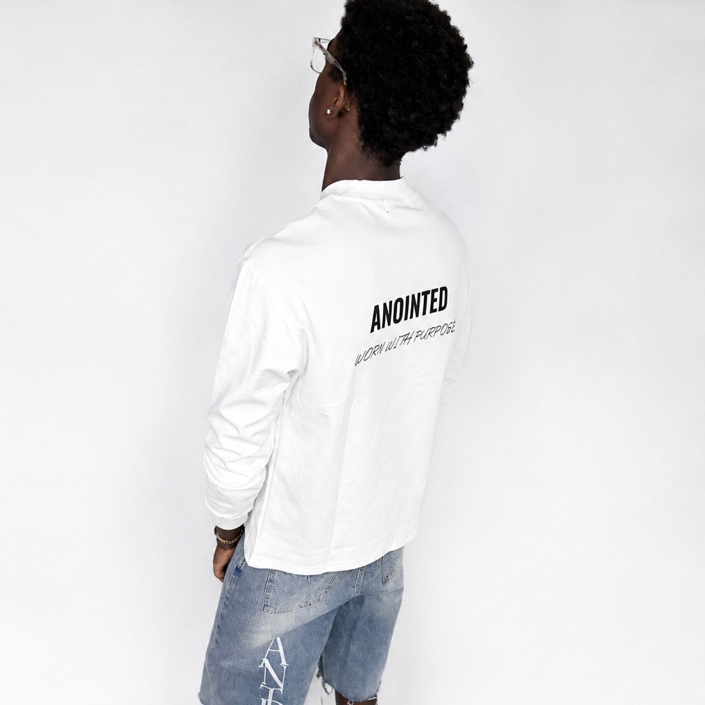 White Long-Sleeve T-Shirt