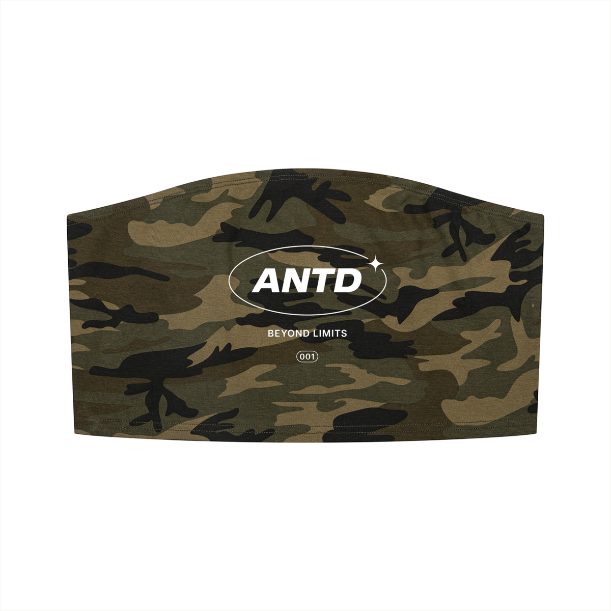 Women’s Camo Cropped Tube Top