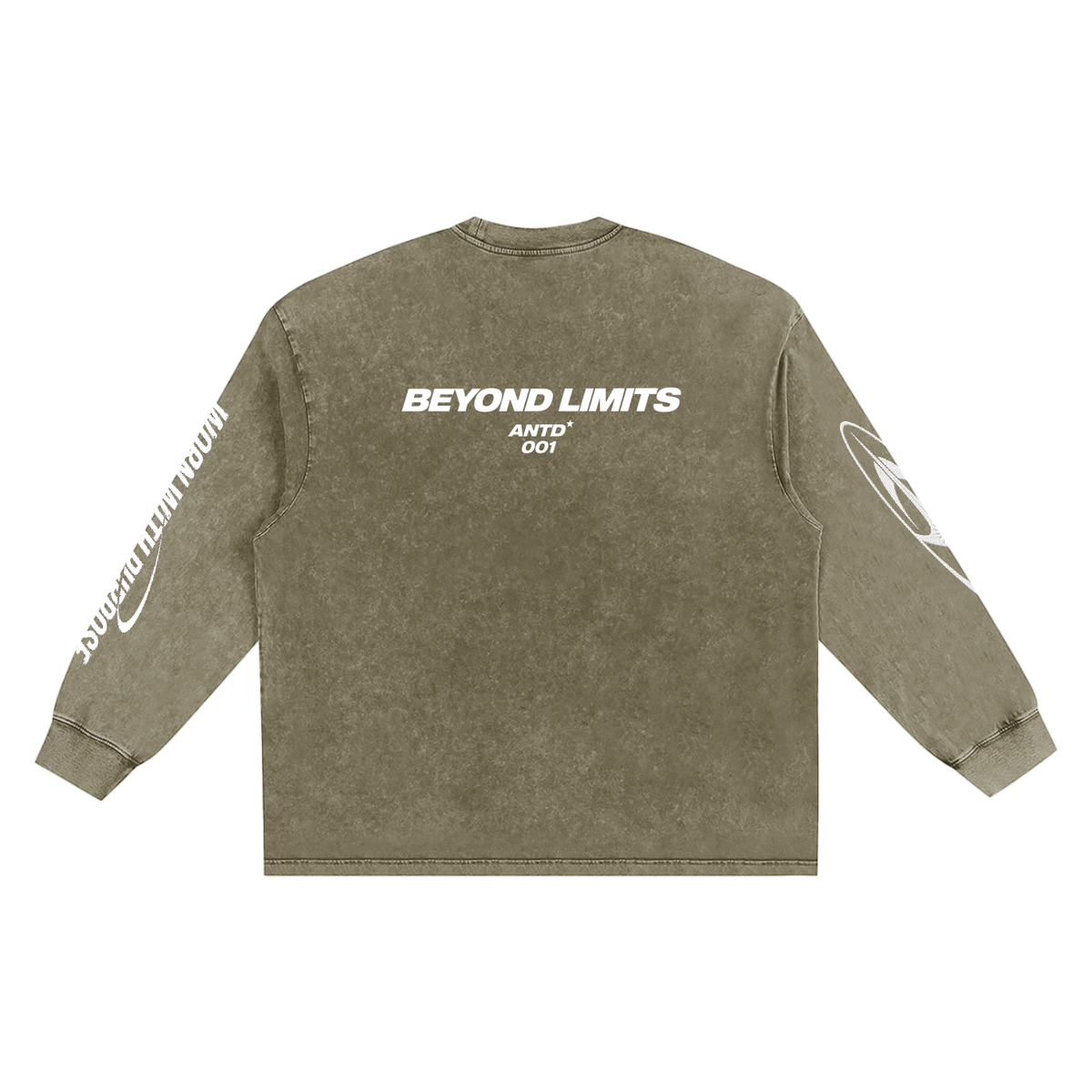 Snow Washed Frayed Edge T-Shirt