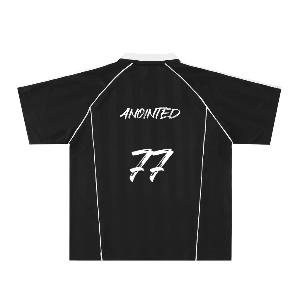 Shadow Stripe Collared Soccer Jersey