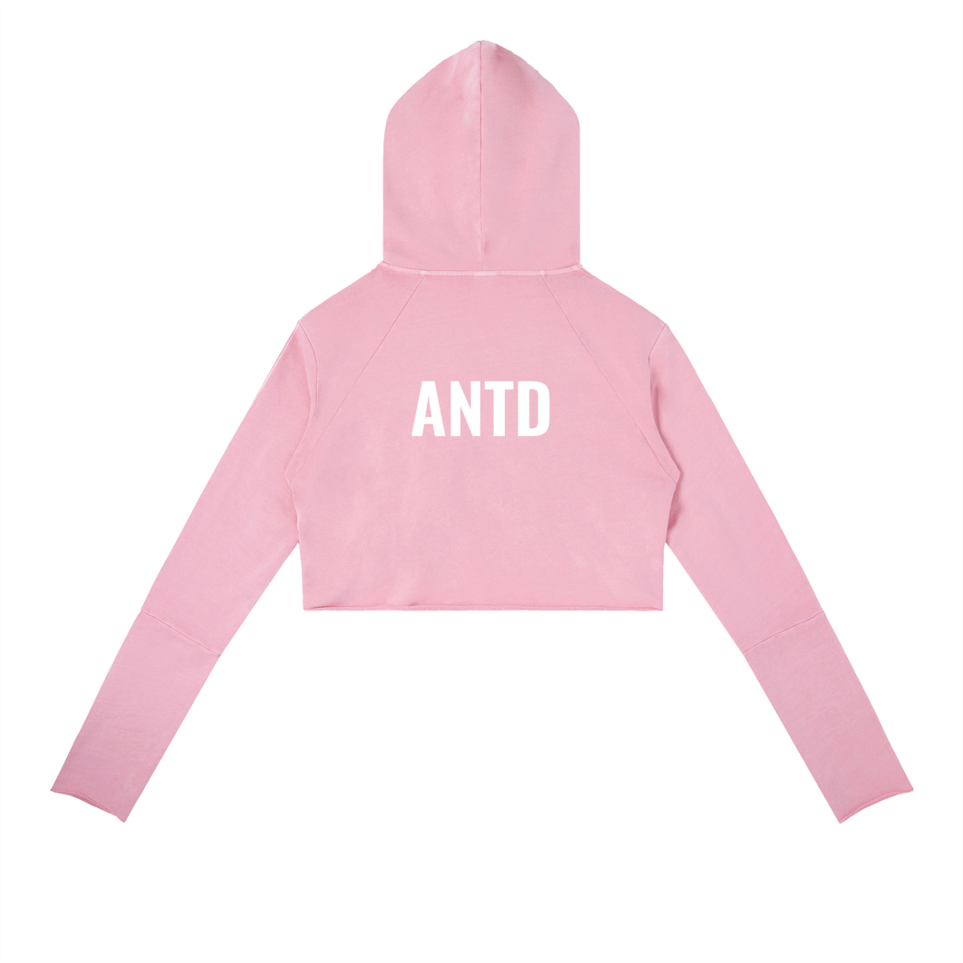 Vintage Washed Raw Edge Hoodie