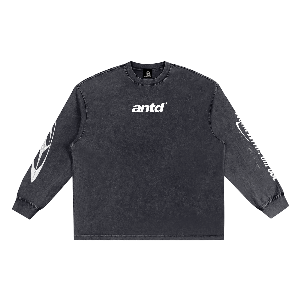Snow Washed Frayed Edge T-Shirt