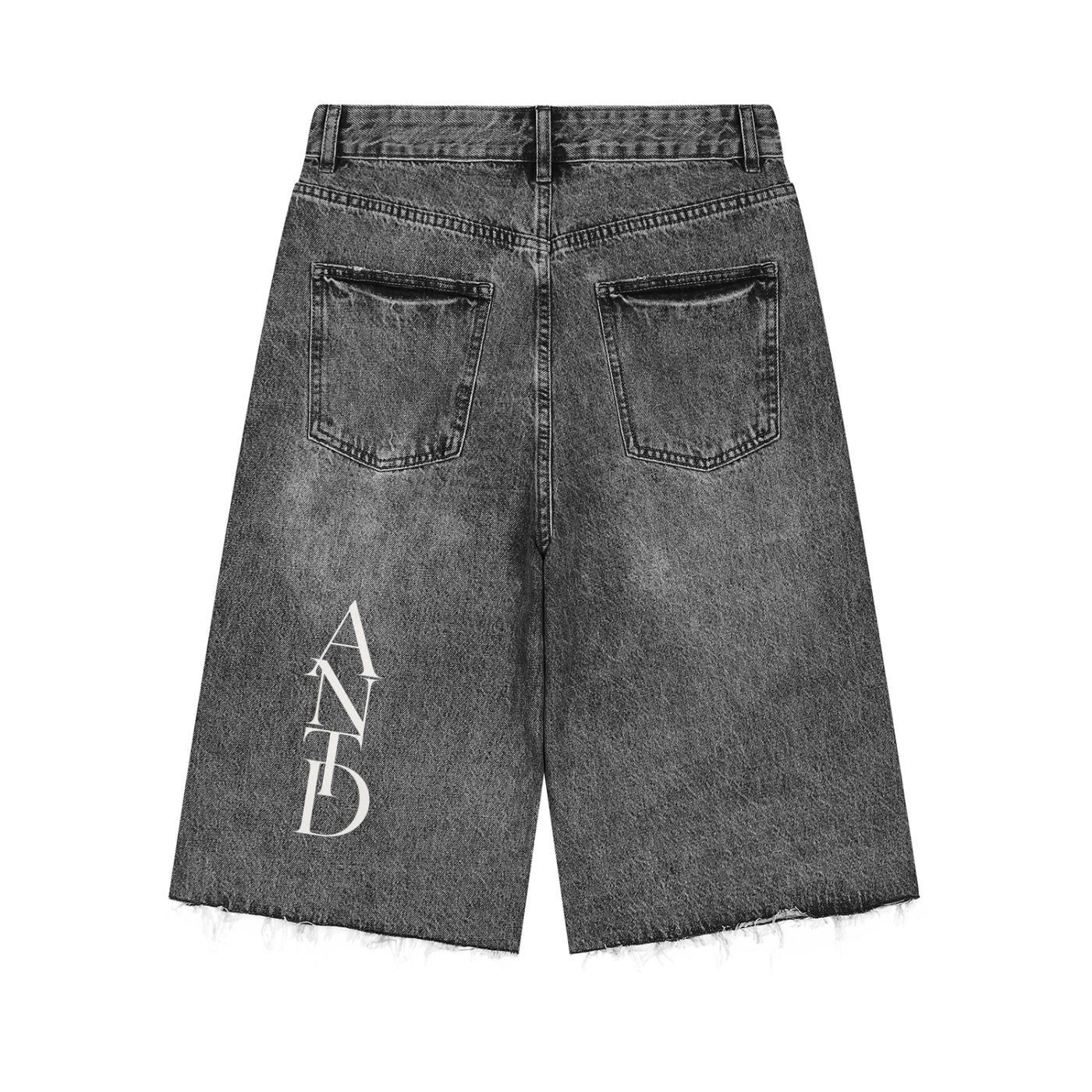 Men’s Vintage Wide Leg Denim Shorts