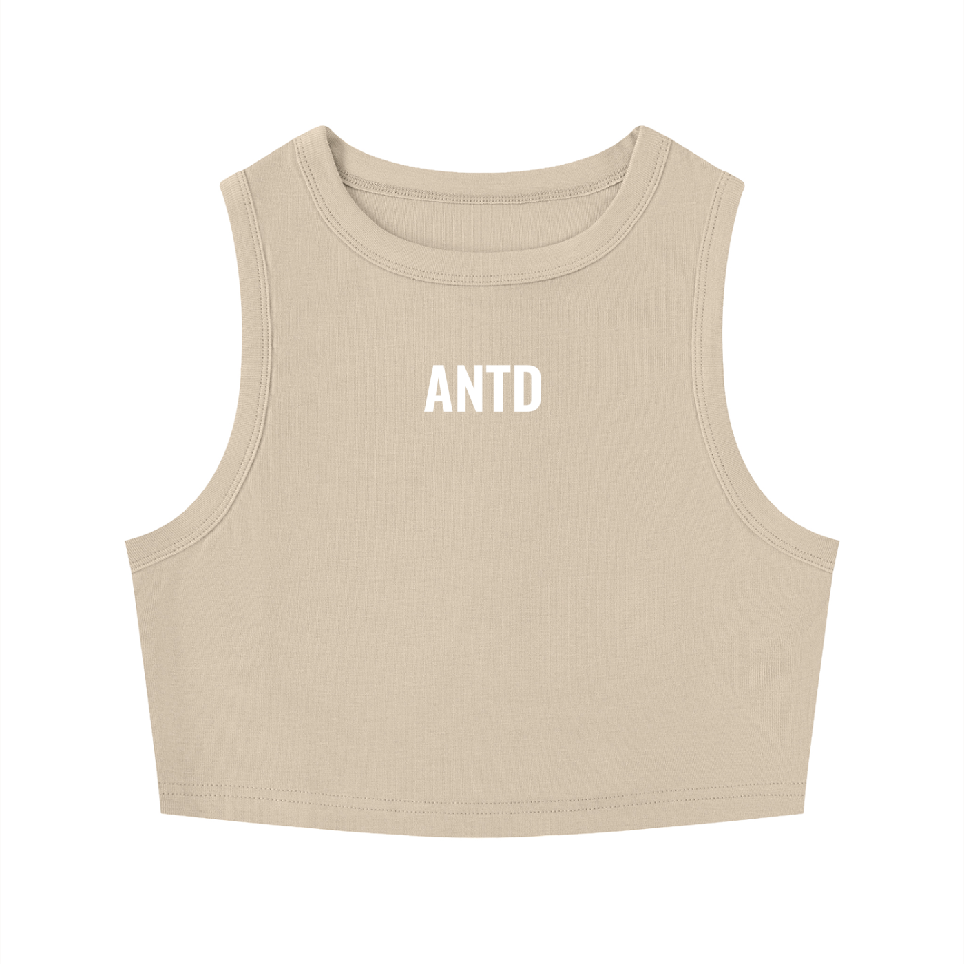 Women's Tight Crewneck Crop Tank Top