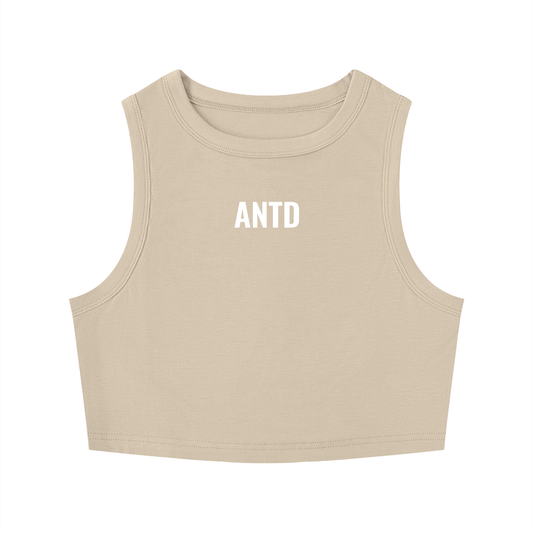 Women's Tight Crewneck Crop Tank Top
