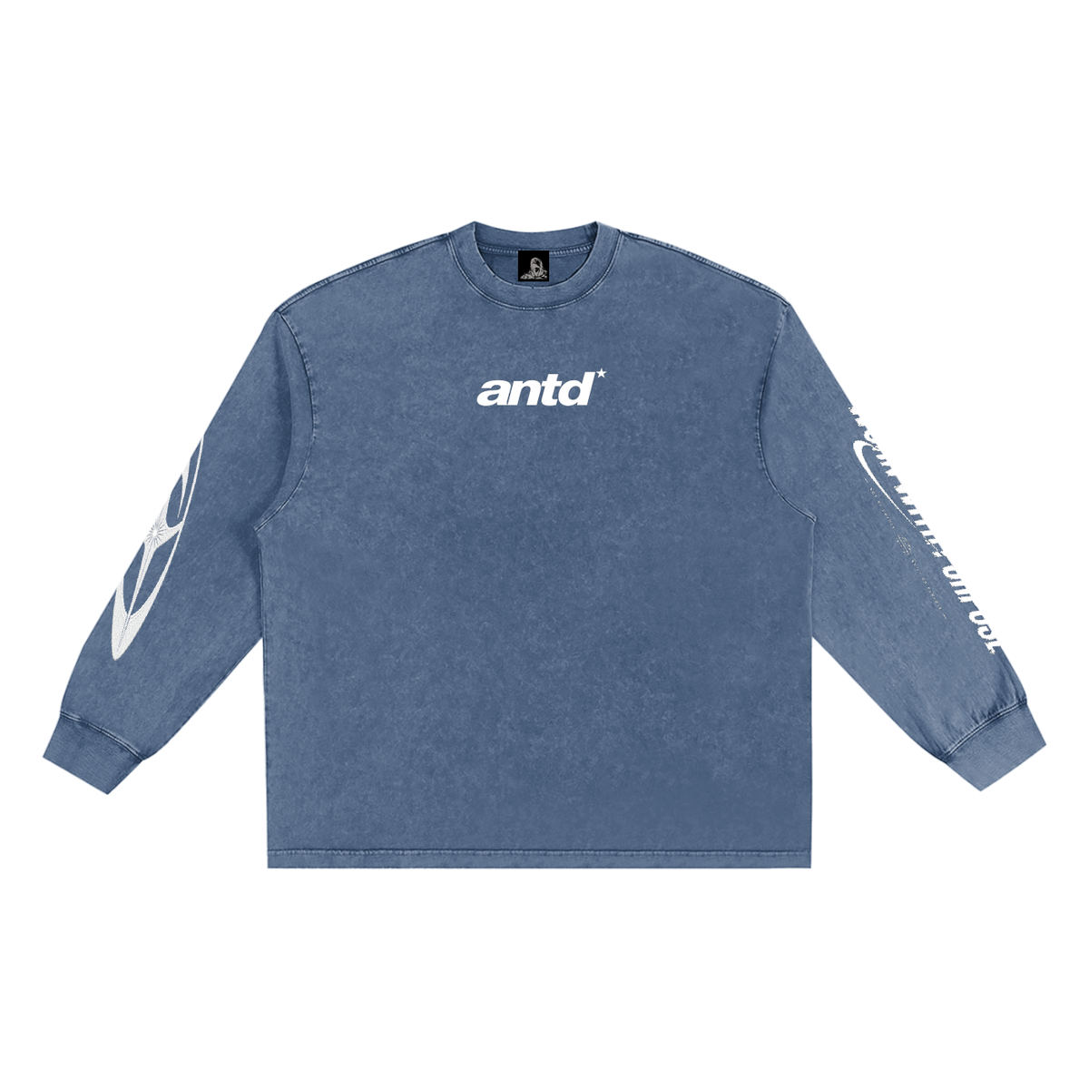 Snow Washed Frayed Edge T-Shirt