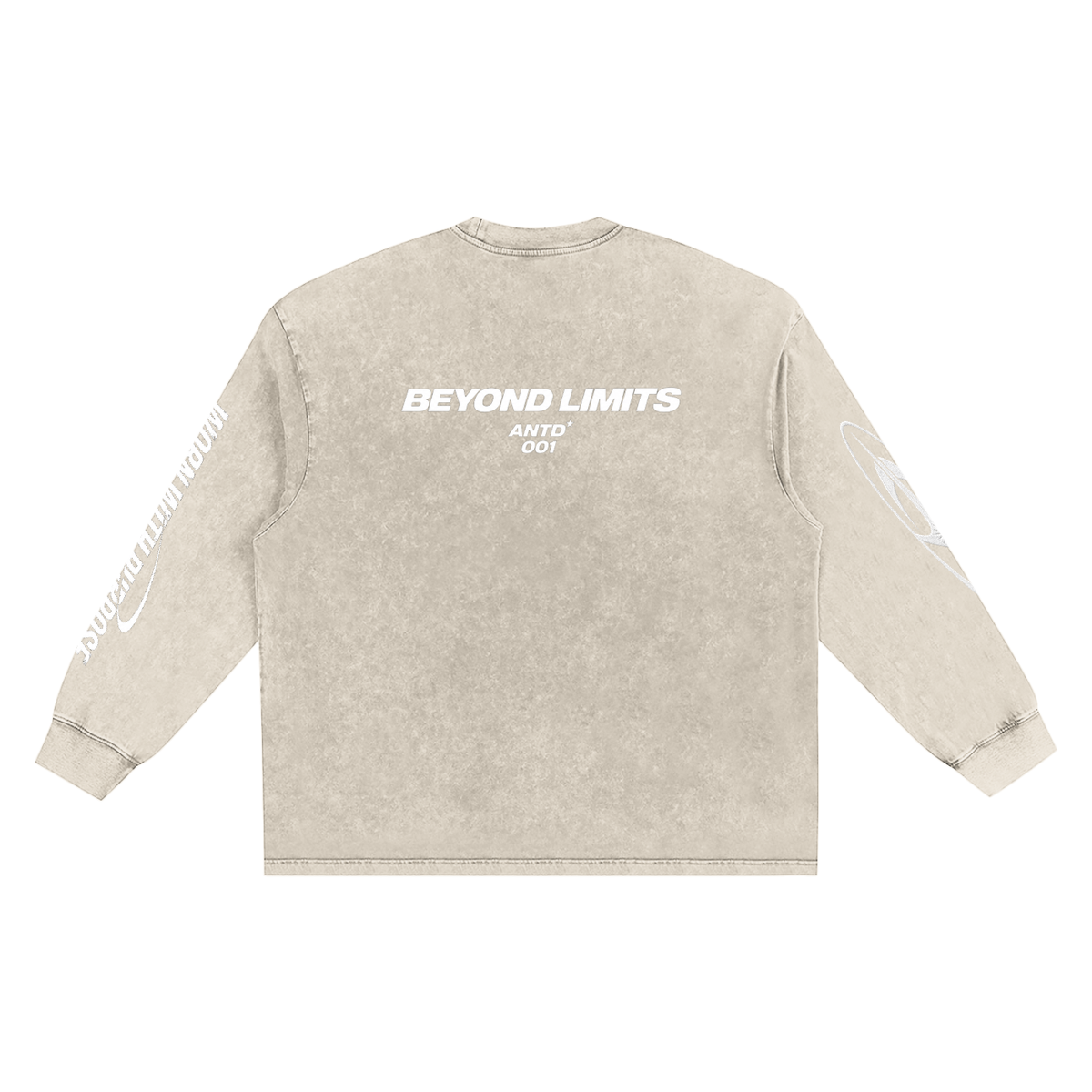 Snow Washed Frayed Edge T-Shirt
