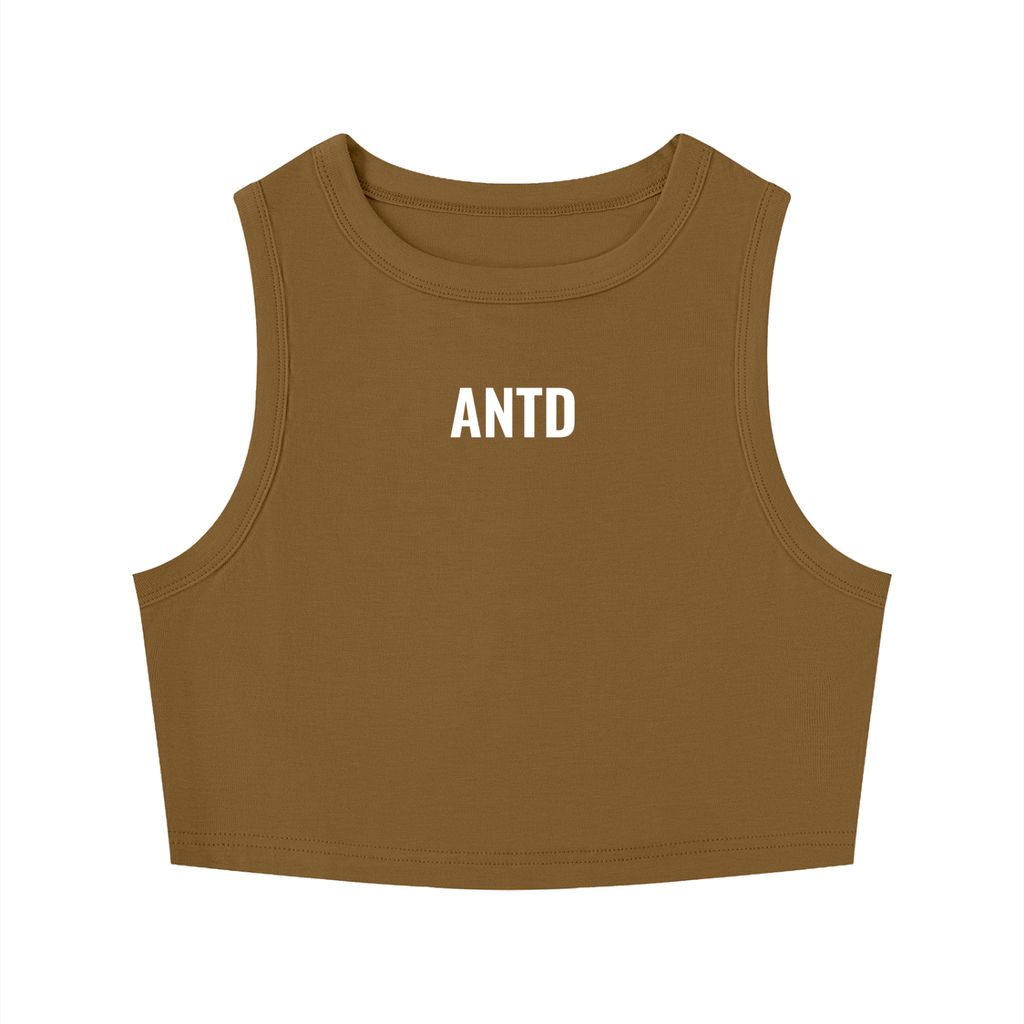 Women's Tight Crewneck Crop Tank Top