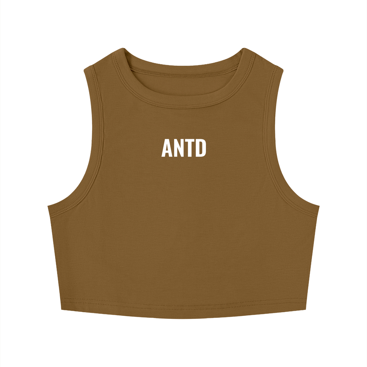 Women's Tight Crewneck Crop Tank Top