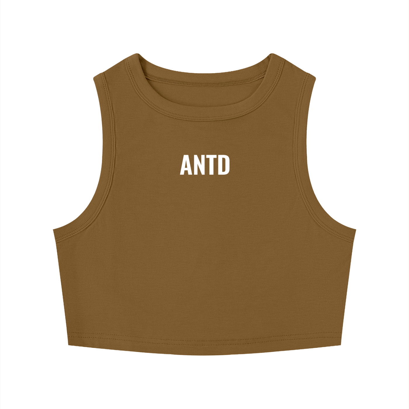 Women's Tight Crewneck Crop Tank Top