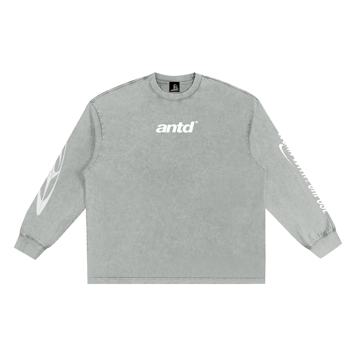 Snow Washed Frayed Edge T-Shirt