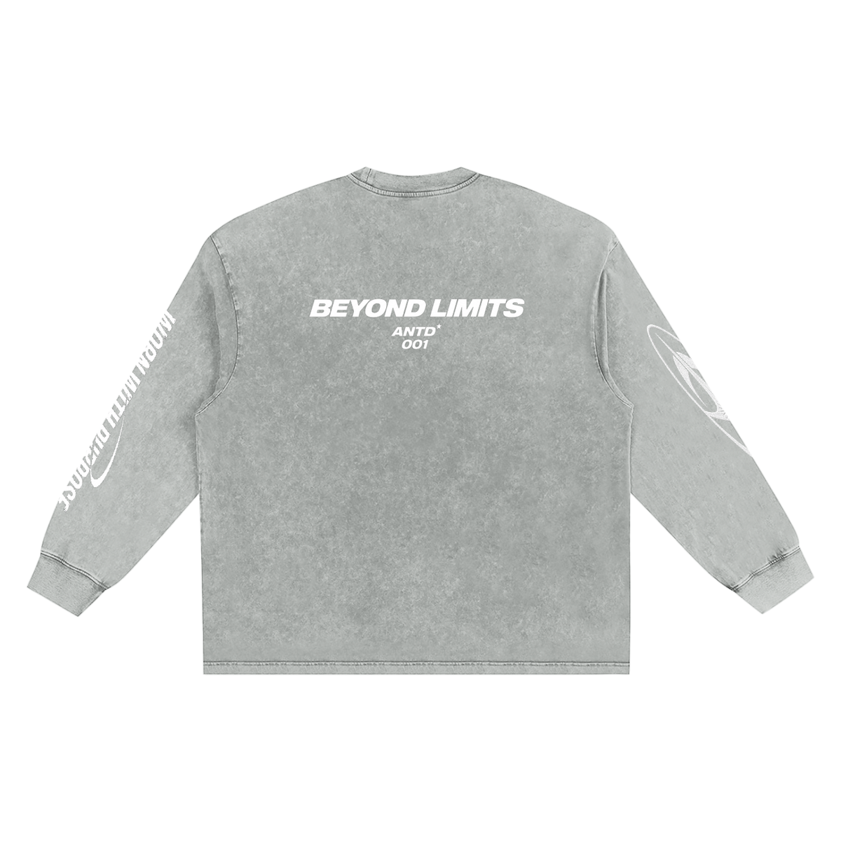 Snow Washed Frayed Edge T-Shirt