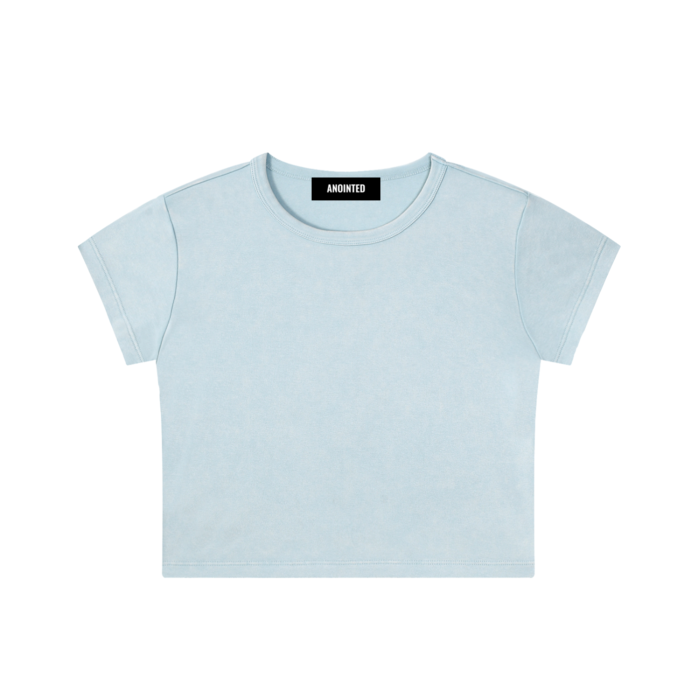 Snow Washed Crop Top