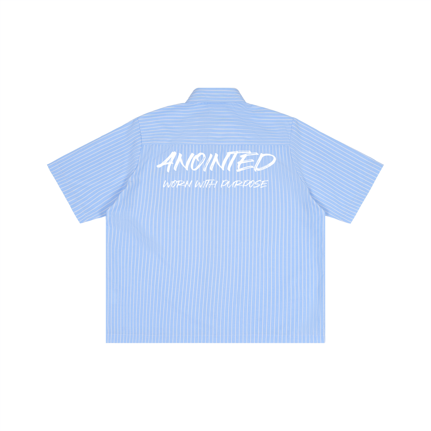Striped Boxy Short Sleeve Shirt