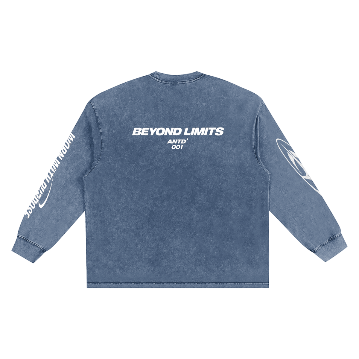 Snow Washed Frayed Edge T-Shirt
